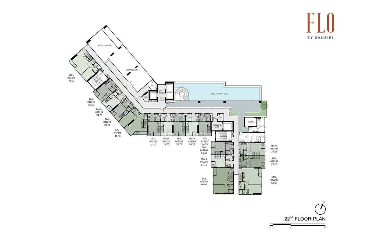 picture 1-BR Condo at FLO By Sansiri near MRT Wat Mangkon (ID 1929055) - 10/10