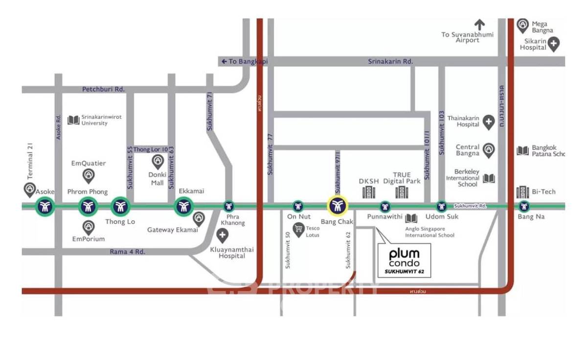 รูป คอนโด 1-ห้องนอน ที่ พลัมคอนโด สุขมวิท 62 ใกล้ BTS บางจาก (ID 1915718) - รูปที่ 12/12