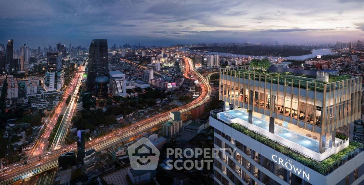 picture 2-BR Condo at THE CROWN Residences near MRT Khlong Toei (ID 1360018) - 4/5