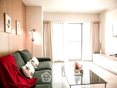 คอนโดให้เช่า : คอนโด 2-ห้องนอน ที่ โนเบิล รีมิกซ์ ใกล้ BTS ทองหล่อ (ID 2077808)