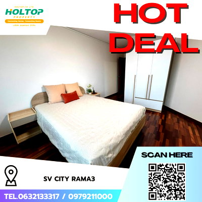 Condos for rent : #R4995 Condo for rent SV City Rama3