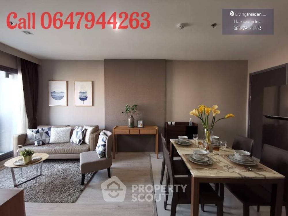 รูป คอนโด 2-ห้องนอน ที่ ริทึ่ม รางน้ำ ใกล้ BTS อนุสาวรีย์ชัยสมรภูมิ (ID 1692301) - รูปที่ 2/7