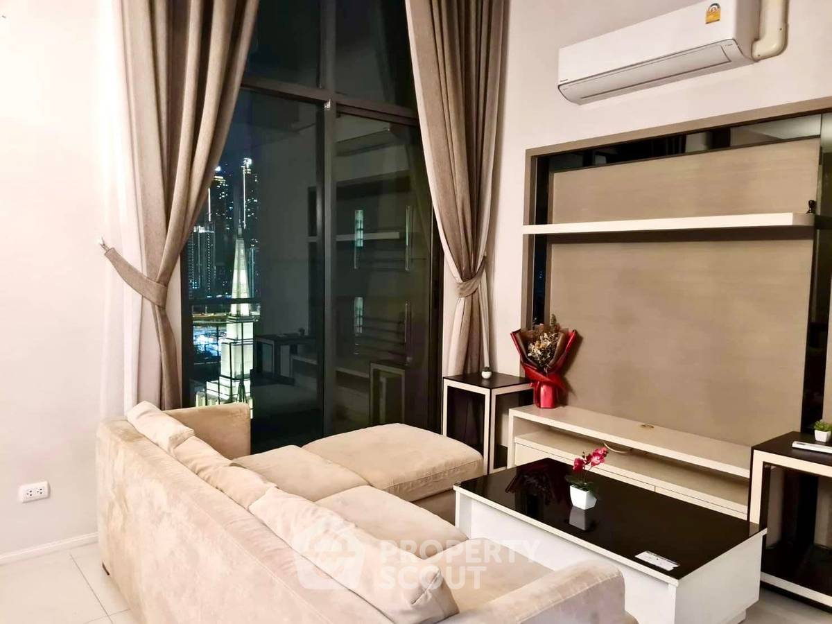 รูป ดูเพล็กซ์ 2-ห้องนอน ที่ วิลล่า อโศก ใกล้ MRT เพชรบุรี (ID 1808107) - รูปที่ 1/11