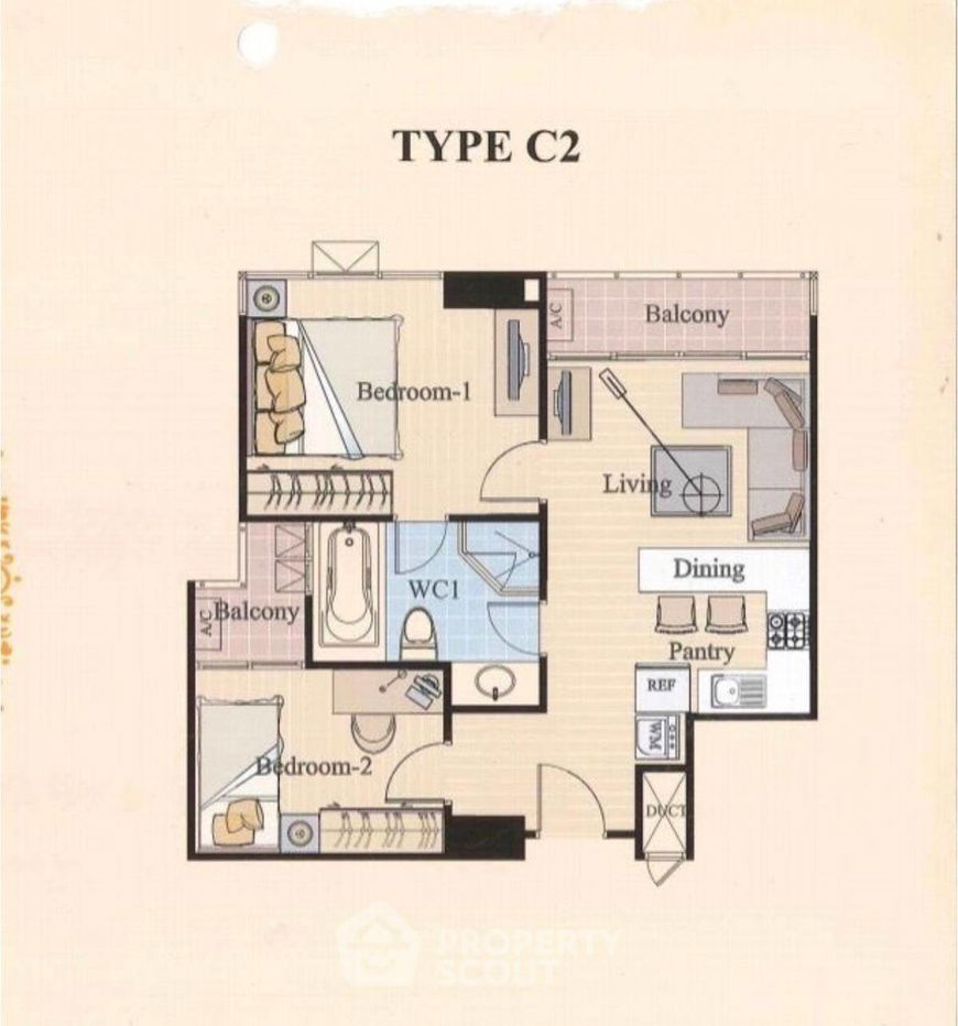 picture 2-BR Condo at The Address Siam near BTS Ratchathewi (ID 513434) - 15/15