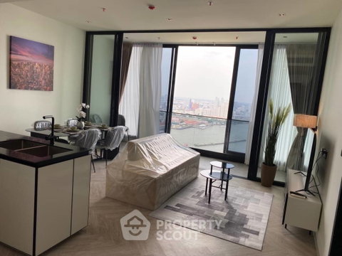 2-BR Condo at Chapter Charoennakhorn - Riverside near BTS Krung Thon Buri (ID 1546827)