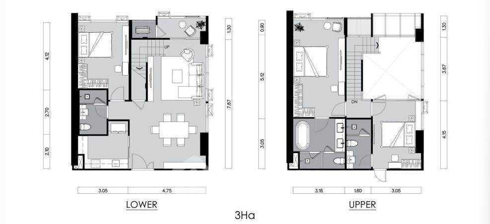 picture 3-BR Condo at Supalai Icon Sathon near MRT Si Lom (ID 1439544) - 7/7