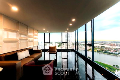 Condos for sale : 2-BR Condo At Sapphire Luxurious Rama III, 25th-Floor (ID 1561692)