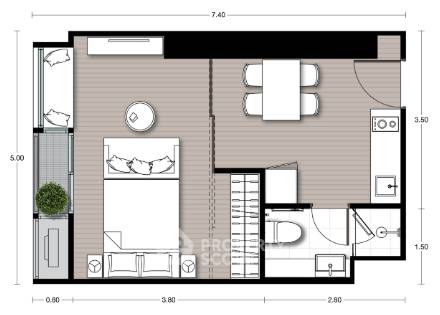 picture 1-BR Condo at Noble Form Thonglor near BTS Thong Lor (ID 1559362) - 7/7