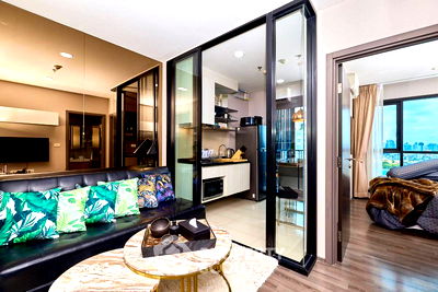 Condos for rent : 1-BR Condo at The Base Park East Sukhumvit 77 near BTS On Nut (ID 1880642)