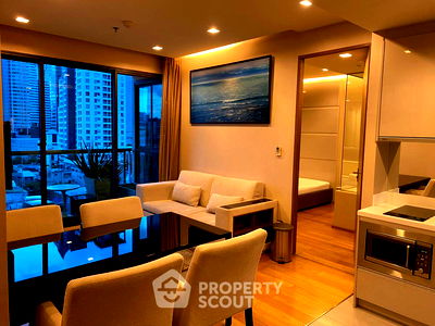 คอนโด MRT สามย่าน : คอนโด 2-ห้องนอน ที่ ดิ แอดเดรส สาทร ใกล้ BTS เซนต์หลุยส์ (ID 514808)