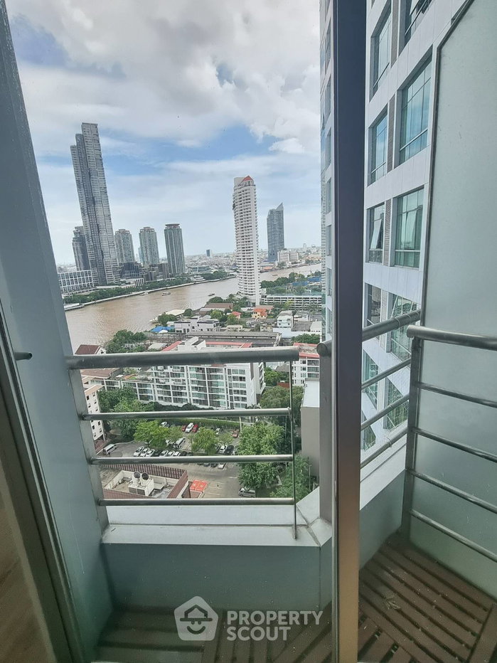 picture 18th-Floor 1-BR At Baan Sathorn Chaopraya Near BTS Krung Thon Buri (ID 549297) - 14/15