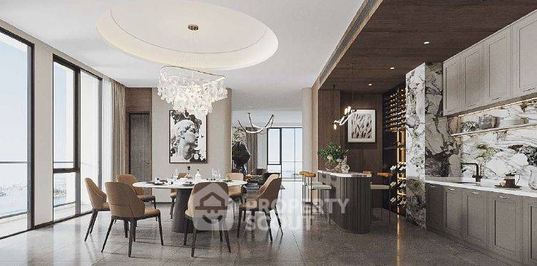 picture 2-BR Condo at Sapphire Luxurious Condominium Rama III close to Phra Ram 3 (ID 1299817) - 2/5