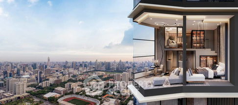 2-BR Duplex at Park Origin Chula-Samyan near MRT Hua Lamphong (ID 1266460)