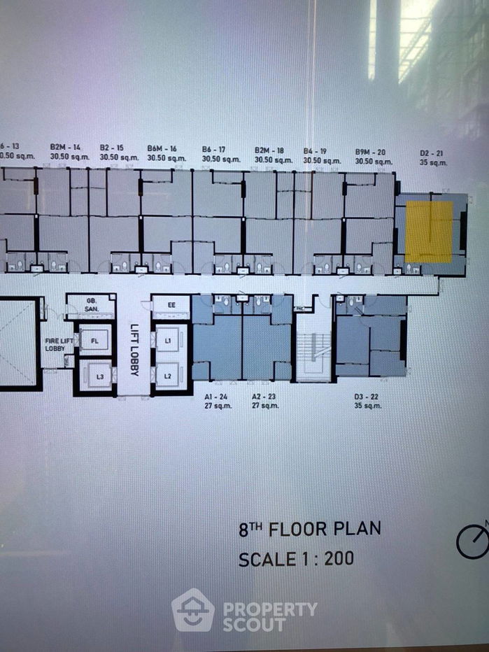picture 2-BR Condo at ASPIRE Onnut Station near BTS On Nut (ID 1805784) - 4/6