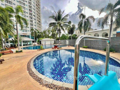 คอนโด สตูดิโอ ที่ เอดี ไฮแอท คอนโดมิเนียม ใกล้ ชายหาดนาเกลือ (ID 1873415)