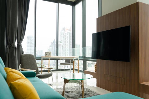 รูปภาพ 2-BR 86 Sqm High-Floor At Ashton Silom, 300m to BTS Chong Nonsi (ID 514406)