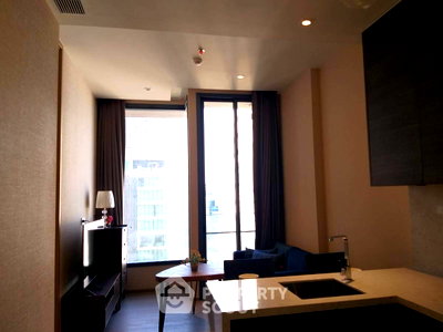 คอนโดให้เช่า : คอนโด 1 ห้องนอน 37 ตร.ม. ชั้น 25 The Esse Asoke ใกล้ MRT สุขุมวิท (ID 824462)