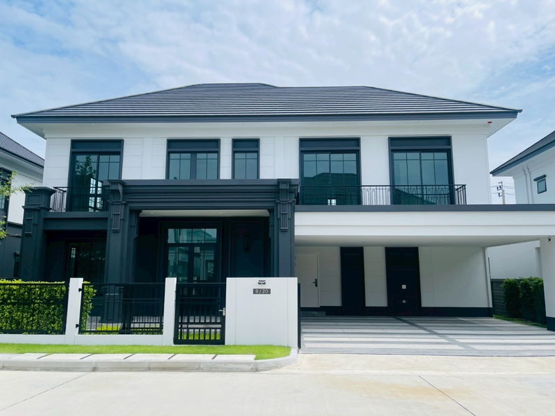 ขายบ้านเดี่ยว : ขายบ้านเดี่ยวพร้อมโอน  340 ตรม. ติดถนนใหญ่ สะพานเจษ