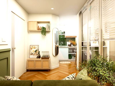 Condos for sale Soi On Nut (Sukhumvit 77) : 🚩 For Sell Condo LUMPINI VILLE ONNUT - PHATTHANAKAN Building C1, Floor 3,Studio, Room size 22 sqm