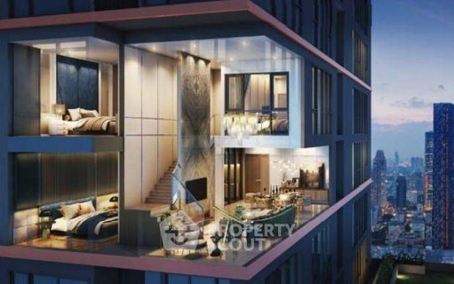 คอนโด 4-ห้องนอน ที่ ศุภาลัย ไอคอน สาทร ใกล้ MRT สีลม (ID 1439546)