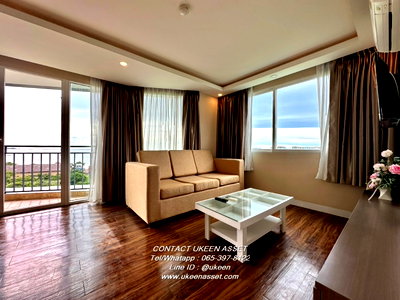 Condos for rent : UK01-286 Condo for rent (The Near Residence), 1 bedroom, corner room, size 45 sq m., very spacious, great value, rent only 8,500 baht/month.