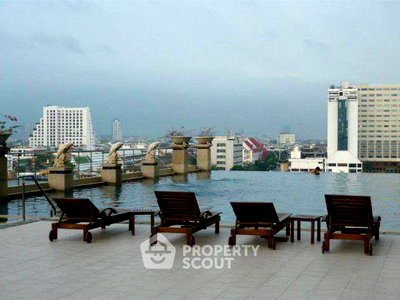 คอนโดให้เช่า : คอนโด 1-ห้องนอน ที่ ศุภาลัย ริเวอร์เพลส เจริญนคร ใกล้ BTS กรุงธนบุรี (ID 60036)