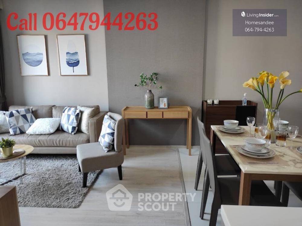 รูป คอนโด 2-ห้องนอน ที่ ริทึ่ม รางน้ำ ใกล้ BTS อนุสาวรีย์ชัยสมรภูมิ (ID 1692301) - รูปที่ 1/7