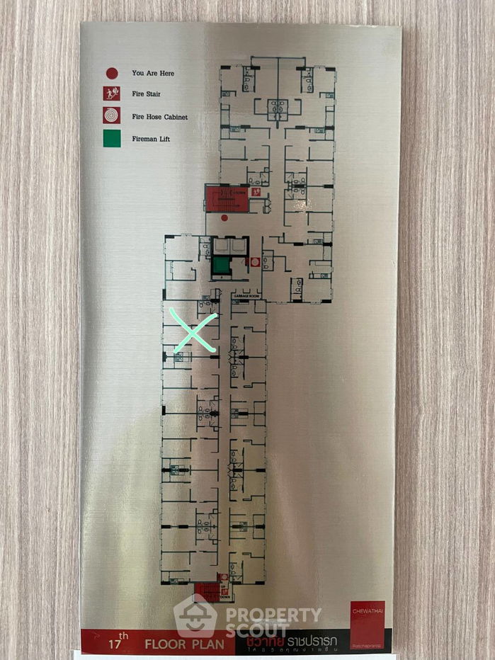 picture 2-BR Condo at Chewathai Ratchaprarop near BTS Victory Monument (ID 597644) - 15/15