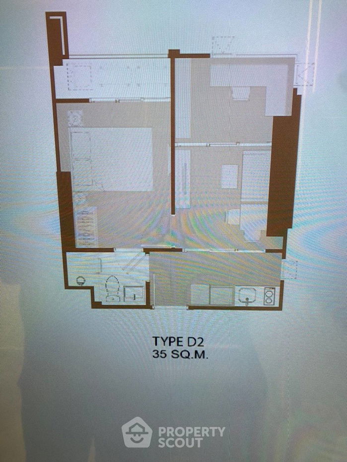 picture 1-BR Condo at ASPIRE Onnut Station near BTS On Nut (ID 1805782) - 3/6