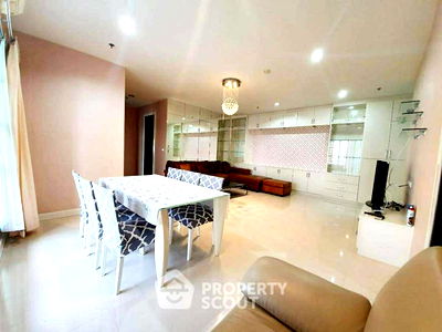 Condos for rent Suan Sunandha University  : 3-BR Condo at Baan Klang Krung Siam-Pathumwan Condominium near BTS Ratchathewi (ID 479837)