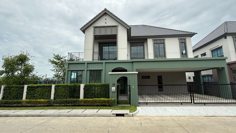 ขายบ้าน สราญสิริ ราชพฤกษ์ 345 แบบบ้าน River โครงการบ้านพร้อมอยู่จากแสนสิริ