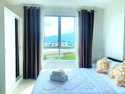 Condos for rent 700 Year Sports Arena Chiang Mai : For rent: Dcondo Sign Chiangmai, 8th floor ☎️(Tuk) 098-396-3626