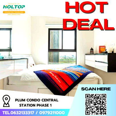 คอนโดให้เช่า : #R5005 ให้เช่าคอนโด Plum Condo Central Station Phase 1