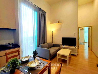 คอนโดให้เช่า : คอนโด 2-ห้องนอน ที่ คอนโด โนเบิล รีวอลฟ์ รัชดา 2 ใกล้ MRT ศูนย์วัฒนธรรมแห่งประเทศไทย (ID 1528843)