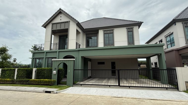 ขายบ้าน สราญสิริ ราชพฤกษ์ 345 แบบบ้าน River โครงการบ้านพร้อมอยู่จากแสนสิริ