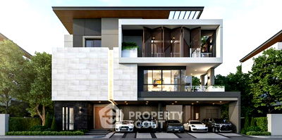 บ้านเดี่ยว เขตบางนา : บ้าน 5-ห้องนอน ใกล้ BTS อุดมสุข (ID 1347139)