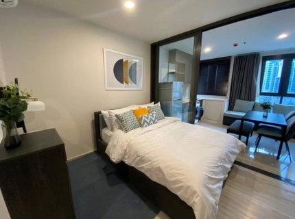 รูปภาพ P1049 Condo for rent XT Huaikhwang, near MRT Huai Khwang, very beautiful room, fully furnished, ready to move in, special price.