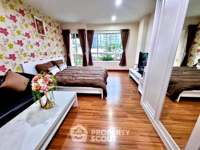 คอนโดให้เช่า : คอนโด 1-ห้องนอน ที่ พีจี พระราม 9 ใกล้ MRT พระราม 9 (ID 1456633)