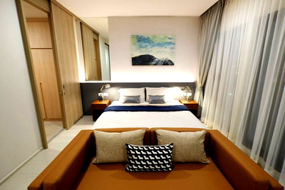 คอนโดให้เช่า : ♡ Cozy style ♡ ชั้น 05+ พื้นที่ใช้สอย 47.00 ตร.ม. | 1 ห้องนอน 1 ห้องน้ำ | คอนโดมีSkywalk เชื่อมเข้า BTS เพลินจิตและCentral Embassy