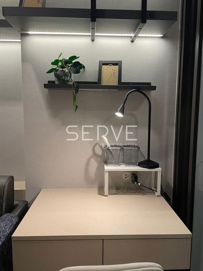 picture Studio With Partition  For Rent Good Location Close To MRT Rama 9 -Life Asoke Rama 9 - 6/10