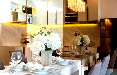 คอนโดให้เช่า : ♔ Modern Luxury style ♔ ชั้น 40+ พื้นที่ใช้สอย 60.21 ตร.ม. | 1 ห้องนอน 1 ห้องน้ำ | คอนโดมีSkywalk เชื่อมเข้า BTS เพลินจิตและเซ็นทรัล เอ็มแบสซี่