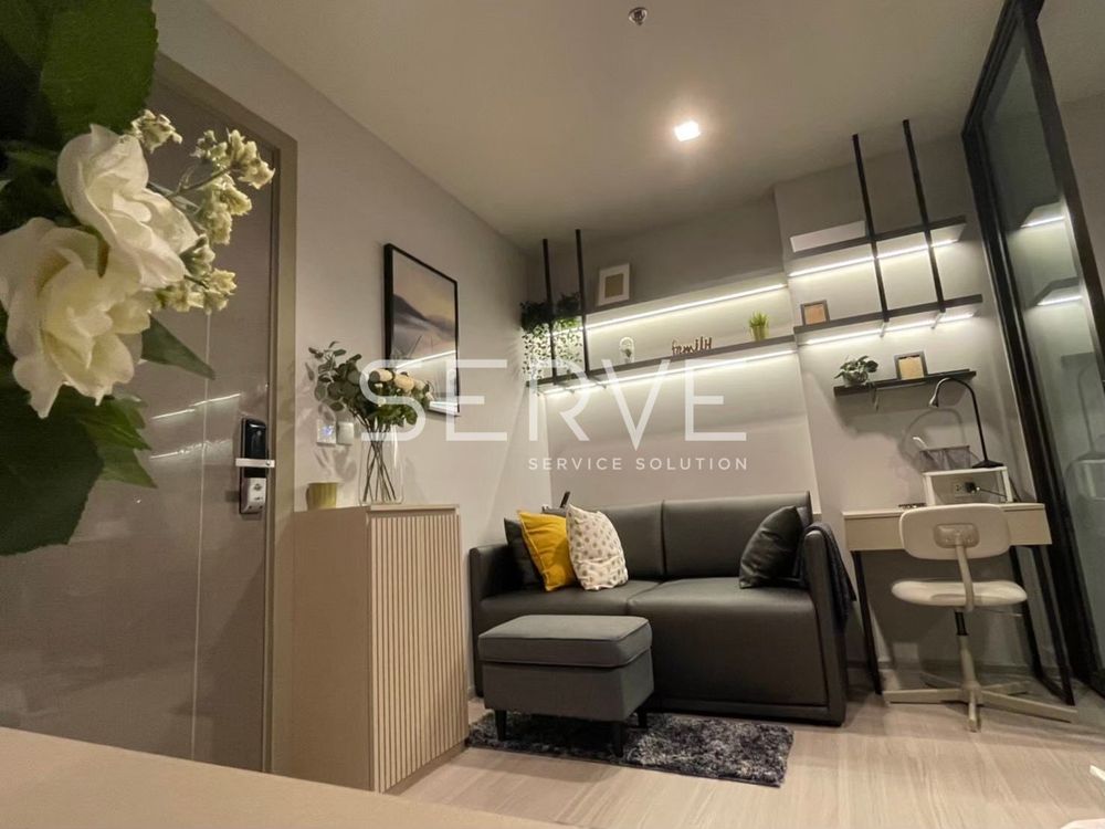 picture Studio With Partition  For Rent Good Location Close To MRT Rama 9 -Life Asoke Rama 9 - 1/10