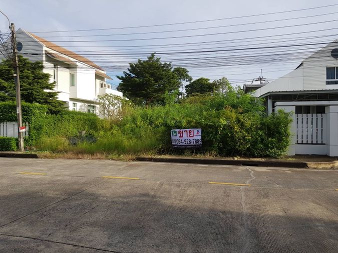 ขายที่ดินเปล่า หมู่บ้านปัญญา รามอินทรา ขนาด 103.4 ตรว. วิวสนามกอล์ฟ