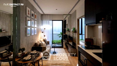 Condos for sale : 1-BR Condo at Nue District R9 near MRT Phra Ram 9 (ID 1790217)