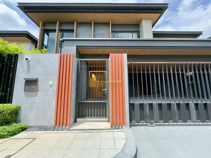 4-bed house for rent, 551 sqm, 127 sq wah, Siraninn Residences Pattanakarn