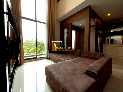Condos for rent : Villa Asoke | Spacious 1 Bed Duplex Condo For Rent Near MRT - BR5723CD