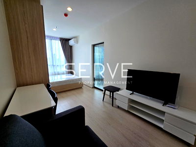 Condos for rent University of the Thai Chamber of Commerce : Studio New Room Fully furnished Condo High Rise Good Location Close to MRT Lat Phrao 150 m. @ Nue Noble Ratchada Lat Phrao