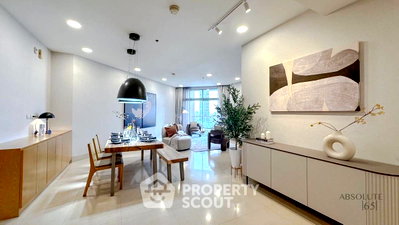 Condos for rent : 2-BR Condo On 15th Floor, 123 Sqm | Chatrium Riverside | BTS Saphan Taksin (ID 1647523)