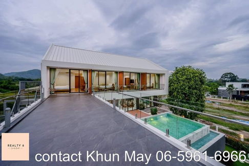 Luxury Pool Villa in Khao Yai | 1 Rai Freehold Land | 950 SQ.M. | Private 100 KVA Power | NET THB 39.5M