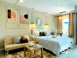 Condos for rent Lat Krabang : 📌 For Rent Condo IRIS AVENUE ONNUCH - SUVARNABHUMI Building 4, Floor 2,Studio, Room size 28 sqm